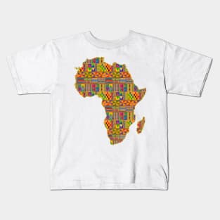 Kente Inspired Kids T-Shirt